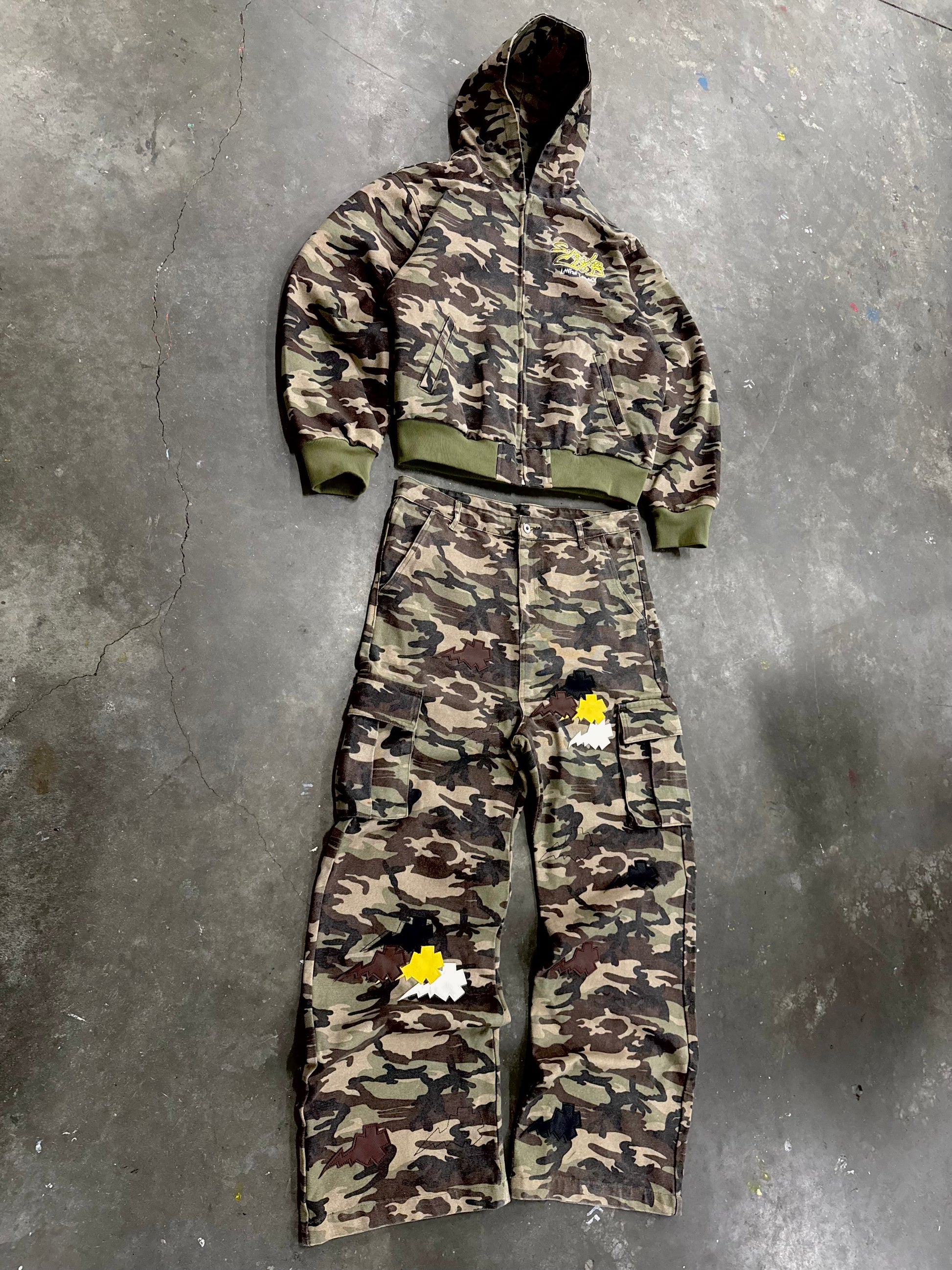 "Strike Club" Canvas Jacket