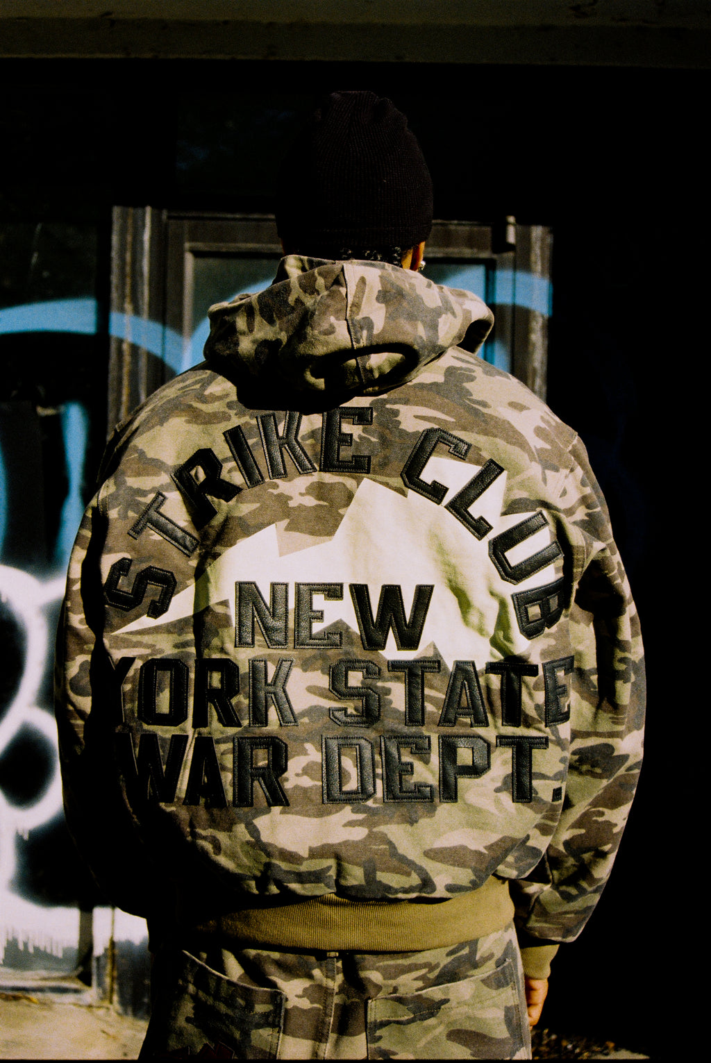 "Strike Club" Canvas Jacket
