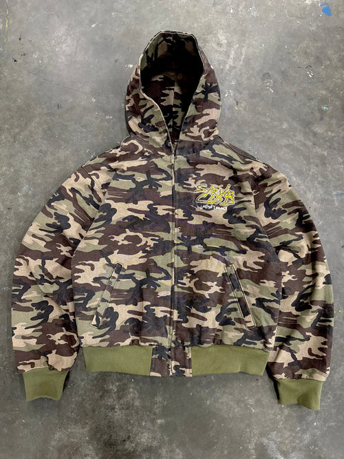 "Strike Club" Canvas Jacket