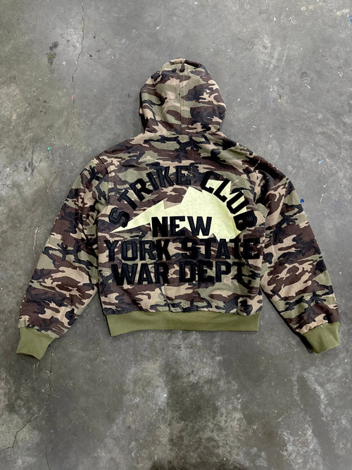 "Strike Club" Canvas Jacket